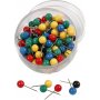 pingles de carte - couleurs mlanges - 100 pcs