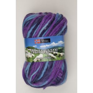 Fil Viking Fil naturel 50g - Violet/Bleu (670) Fil Viking Fil naturel 50g - Violet/Bleu (670)
