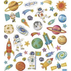 Autocollants - espace Autocollants - espace