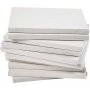 Toile - blanc - 18 x 24 cm - 40 pcs