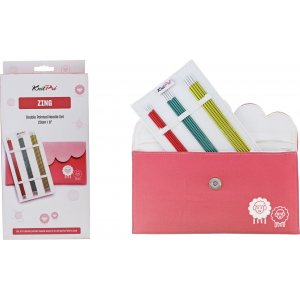 Set tricot Zing - Aiguilles doubles pointes - 20 cm Set tricot Zing - Aiguilles doubles pointes - 20 cm