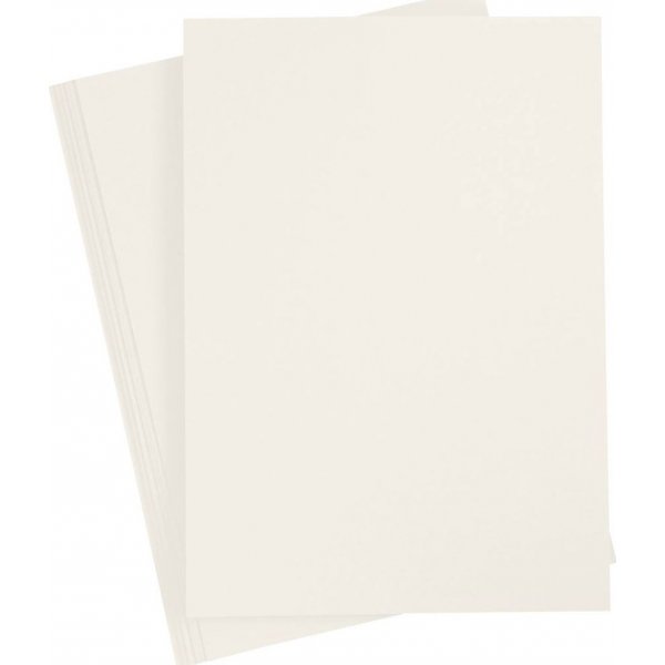 Carton - blanc cass - A4 - 10 pcs