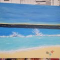 Image client Peinture acrylique Sennelier Abstrait 120ml - Ocre Jaune (252)