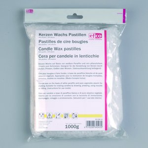 Masse de bougie - Paraffine (90%) / Stéarine - 1 000 g Masse de bougie - Paraffine (90%) / Stéarine - 1 000 g