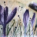 Image client Peinture aquarelle W&N Professional Tube 14ml - 733 Violet Winsor (dioxazine)