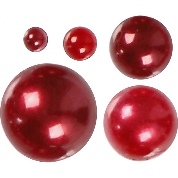 Strass - rouge - 2-8 mm - 140 pcs Strass - rouge - 2-8 mm - 140 pcs