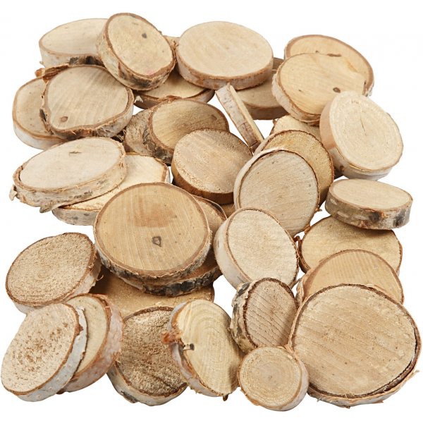 Planches de bois - Ø25-45 mm - 600 g Planches de bois - Ø25-45 mm - 600 g