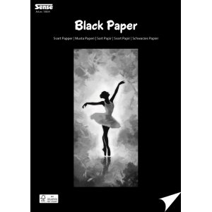 Papier noir A4 160 g 30 feuilles FSC® Papier noir A4 160 g 30 feuilles FSC®