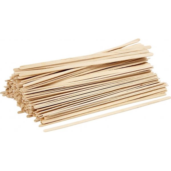 Bâtonnets de glace - 19 cm x 6 mm - 200 pcs