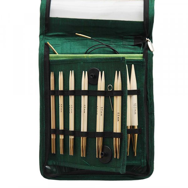 Set  tricoter Bambou - Aiguilles  tricoter fin Deluxe