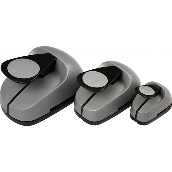 Poinons couche sur couche - Rond - 3 pcs