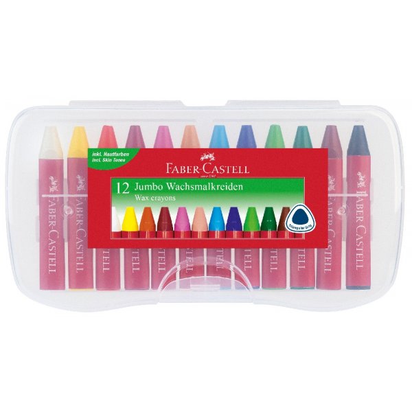 Crayons Jumbo - 12 couleurs