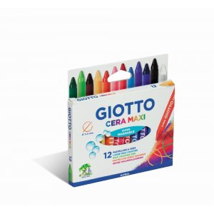 Crayons de cire Giotto Cera Maxi - paquet de 12 Crayons de cire Giotto Cera Maxi - paquet de 12