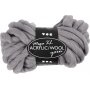Fil Acrylique XL avec Laine - 300 g - Gris