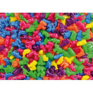 Animaux en perles en plastique Animaux en perles en plastique