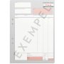 Facture - A4 - en 2 exemplaires - numrote