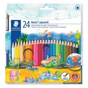 Crayons aquarelle Noris - 24 crayons Crayons aquarelle Noris - 24 crayons