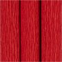 Papier crpon - rouge - 3 feuilles