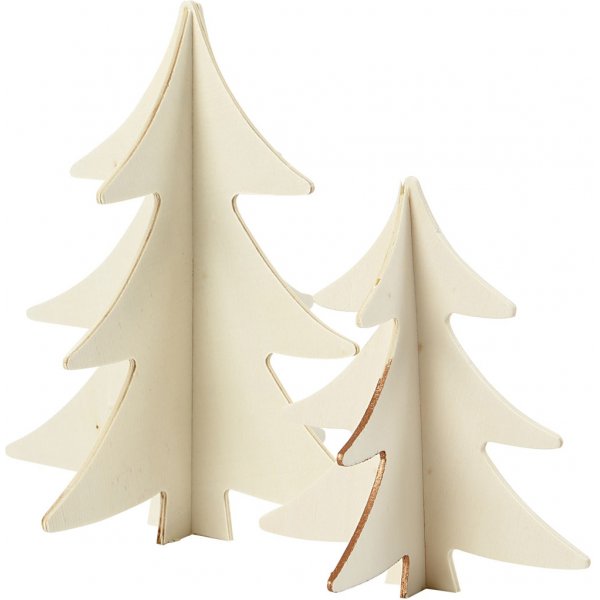 Sapins de Noël 3D - 2 pcs Sapins de Noël 3D - 2 pcs