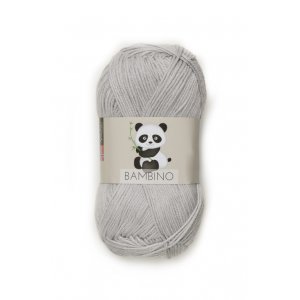Fil Viking Bambino 50g - Gris clair (413) Fil Viking Bambino 50g - Gris clair (413)