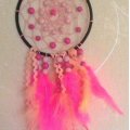 Image client Plume de marabout 80 - 100 mm - rose clair 2 g ~ 22 pcs.