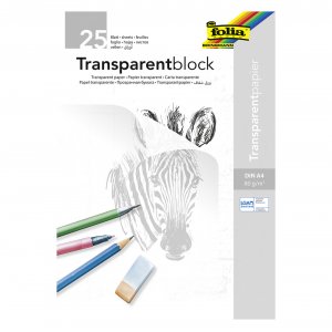 Livret avec papier transparent 30 feuilles - Multicolore A4 Livret avec papier transparent 30 feuilles - Multicolore A4