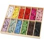 Mini pince  linge - couleurs mlanges - 12 x 24 pcs