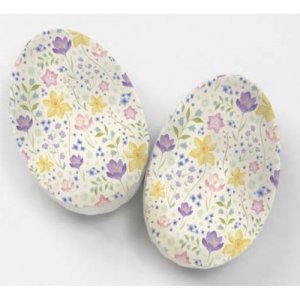 ?uf de Pâques - Motif floral - 15 cm ?uf de Pâques - Motif floral - 15 cm