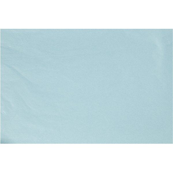 Papier de soie - bleu clair - 50 x 70 cm - 14 g -25 feuilles