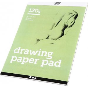 Bloc à dessin - blanc - A4 - 30 feuilles Bloc à dessin - blanc - A4 - 30 feuilles