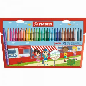 Crayons fibre Power - paquet de 30 Crayons fibre Power - paquet de 30