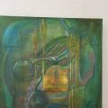 Image client Peinture acrylique W&N Galeria 500ml - 484 Médium vert permanent