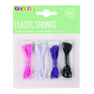 Cordons élastiques 4 pcs 1 mm Cordons élastiques 4 pcs 1 mm