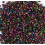 Perles lettres non  7 mm - env.