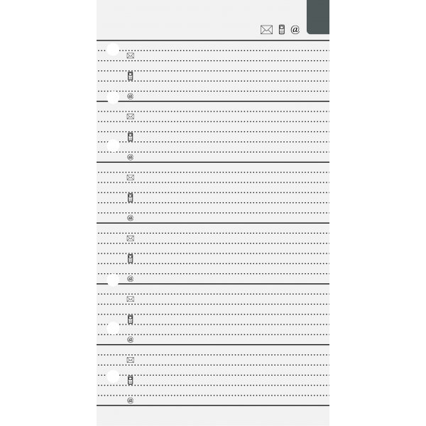 Calendrier systme - Ensemble de formulaires de journal - Almanacksfrlaget