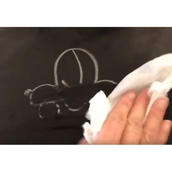 Tissu ciré à gribouiller Tissu ciré à gribouiller