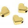 Perles maillons - plaqu or - 3 pcs
