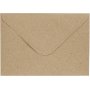 Enveloppe - naturel - 11,5 x 16 cm - 10 pcs