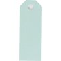Etiquettes Manille - bleu clair - 20 pcs