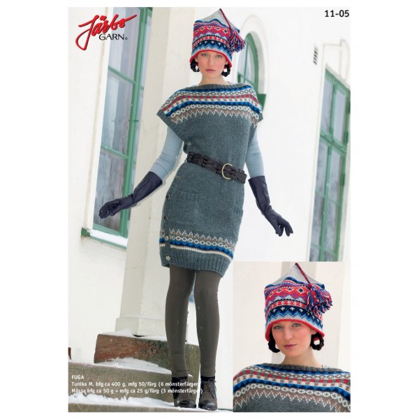 Patron tricot - Tunique & Bonnet de Mamie Elsa