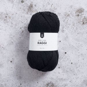 Raggi moyen 100g - Noir Raggi moyen 100g - Noir