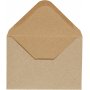 Enveloppe - naturel - 11,5 x 16 cm - 10 pcs