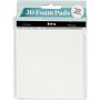 Patins de fixation 3D - blanc - 2 x 400 pcs