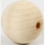 Perles en bois - 50 mm - 4 pcs