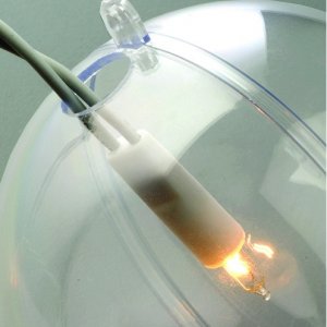 Boule en plastique - transparente et séparable avec trous (PS) Boule en plastique - transparente et séparable avec trous (PS)