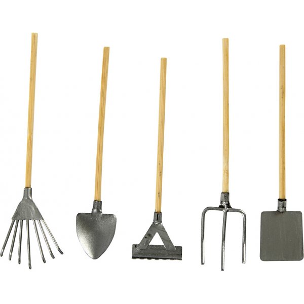 Accessoires du Pre Nol - Outils de jardinage - 5 diffrents
