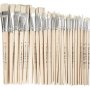 Pinceaux Natur Line - no. 00+0+1+2+4+12+14+20 - assiette - 68 pices
