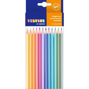 Crayons de couleur pastel triangulaires 12 pcs Crayons de couleur pastel triangulaires 12 pcs