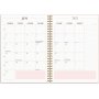Calendrier 24/25 - Life Planner Rose Horizontal