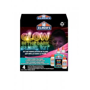 Glue Elmer's - Kit de slime qui brille dans le noir Glue Elmer's - Kit de slime qui brille dans le noir